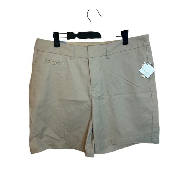 Nwt Cherokee Ultimate Khaki Classic Bermuda Shorts - Picture 1 of 4